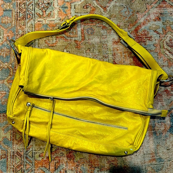 Yellow Satchel over the Shoulder. NWT - Picture 1 of 5